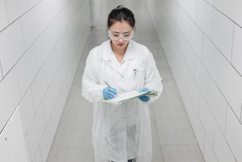 Notebook and materials used for public health research methods